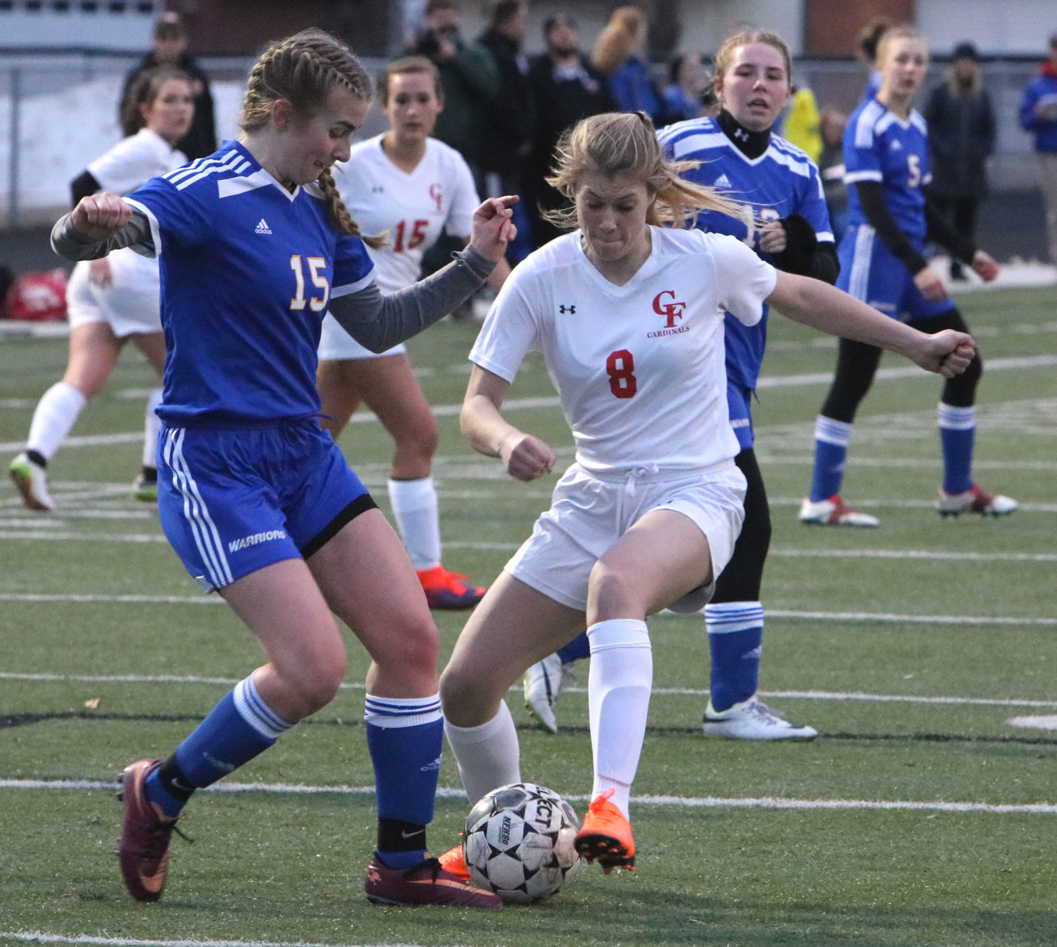 Rice Lake at Chi-Hi girls soccer 4-12-18